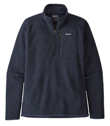 Better Sweater 1 4 Zip - Fleecejacke - Herren Neo Navy S