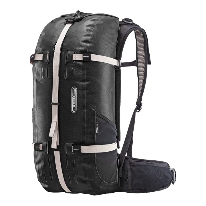 Ortlieb Rucksack Atrack 25 Liter black Rucksackart - Wandern & Trekking Rucksackvolumen - 21 - 25 Liter Rucksackfarbe - Schwarz