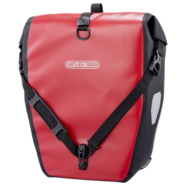 Ortlieb Packtaschenset Back-Roller Classic QL21 rot-schwarz 2 Taschen Taschenvariante - Gepäckträgertaschen