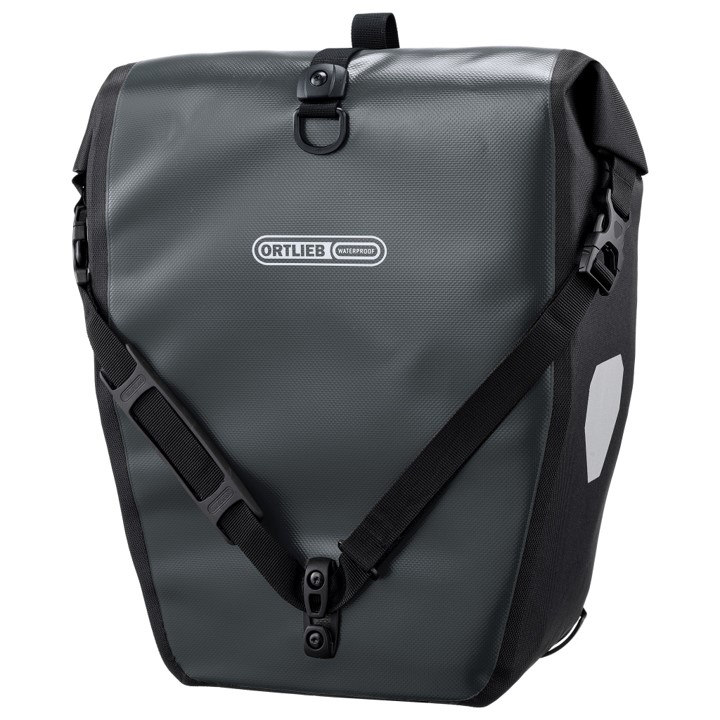 Ortlieb Packtaschenset Back-Roller Classic QL21 asphalt-schwarz 2 Taschen Taschenvariante - Gepäckträgertaschen