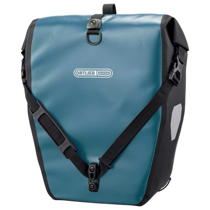 Ortlieb BACK-ROLLER CLASSIC QL21- 2 Taschen - Petrol Schwarz Taschenvariante - Gepäckträgertaschen