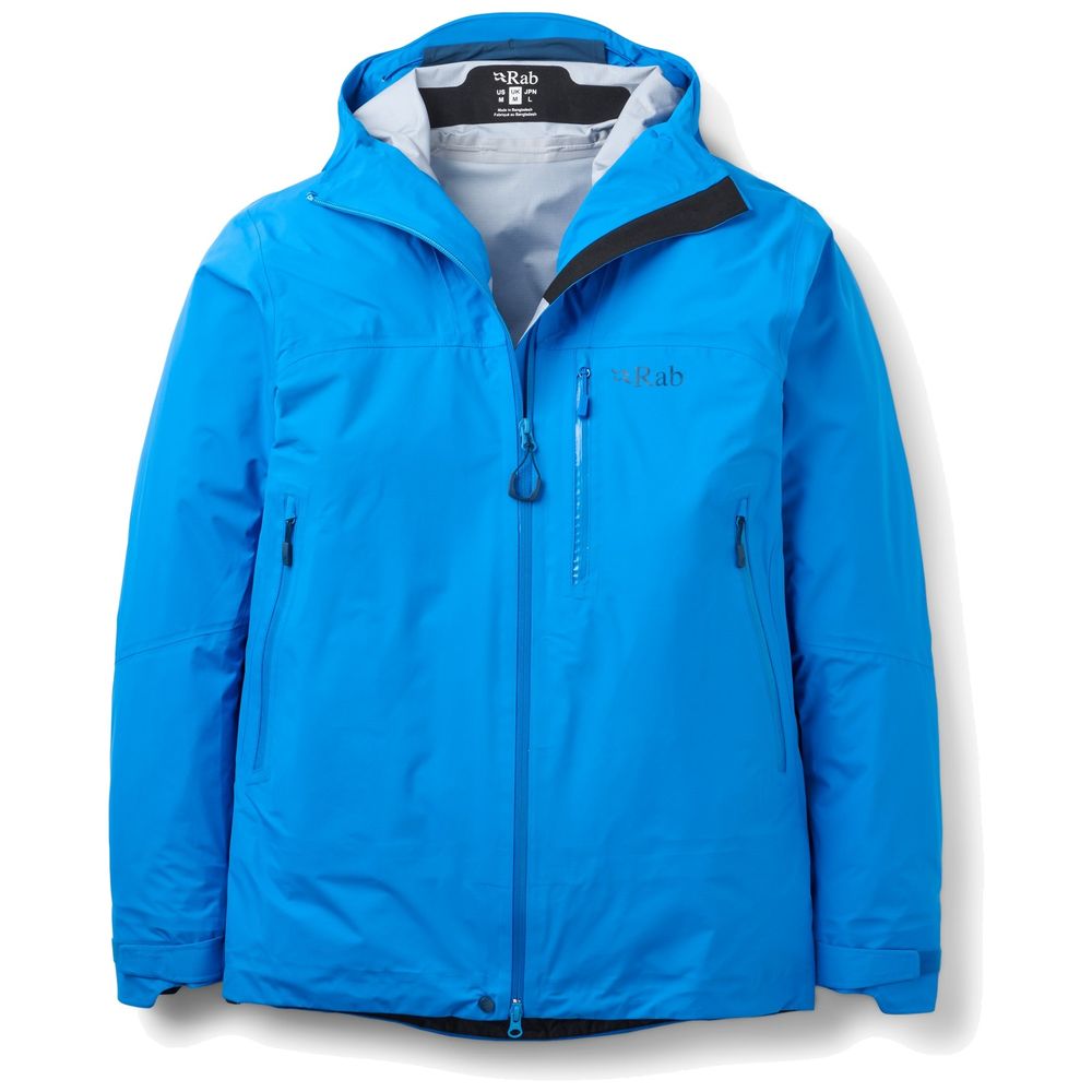 Rab Unisex Maya Blue Firewall Mountain Jacket - Hardshelljacke