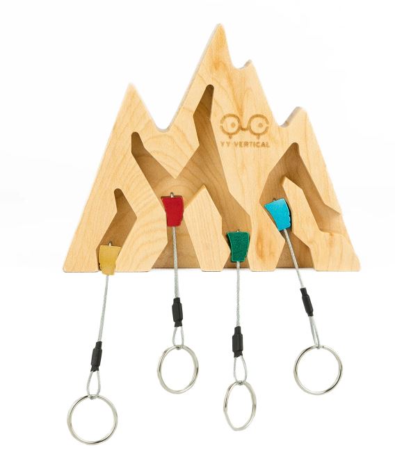 YY Vertical Mountain Key Holder Maple - Wandschlüsselhalter