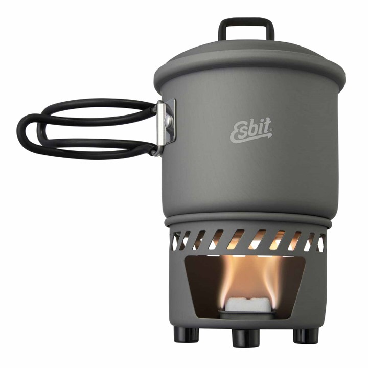 Esbit Trockenbrennstoff-Kochset 585 ml, Aluminium