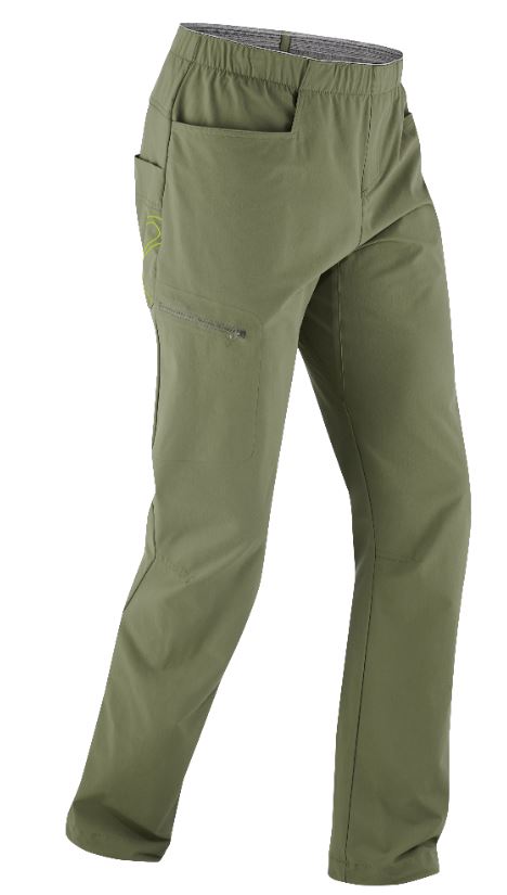 ME Radar Pants Kletterhose tapered robust Stretch DWR Algengrün XS