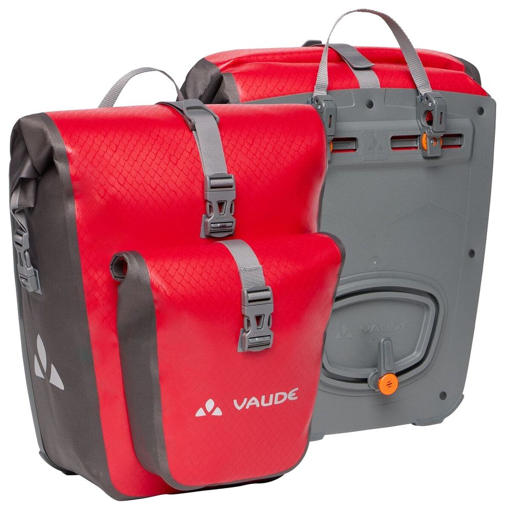 Aqua Back Plus - Fahrradtasche Rot Taschenvariante - Gepäckträgertaschen
