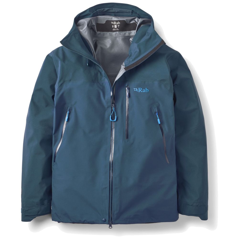 Rab Unisex Tempest Blue Latok Mountain Gtx Jacket - Hardshelljacke