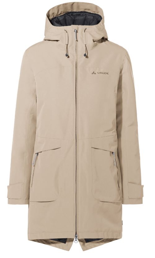 VAUDE Skomer III Winter Parka für Damen – Wasserdichte Winterjacke mit PrimaLoft Wattierung, atmungsaktiver & winddichter Parka für den Winter mit recycelten Materialien – ideal für Stadt & Outdoor