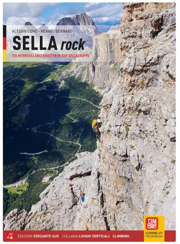 Versante Sud Sella rock - Kletterführer