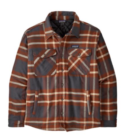 Patagonia M's LW Insulated Fjord Flannel Shirt - Warmes Hemd mit Kunstfaserisolation