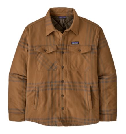 Patagonia M's LW Insulated Fjord Flannel Shirt - Warmes Hemd mit Kunstfaserisolation