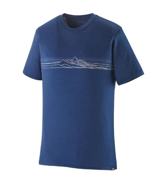 Patagonia M's Cap Cool Merino Blend Graphic Shirt - Shirt