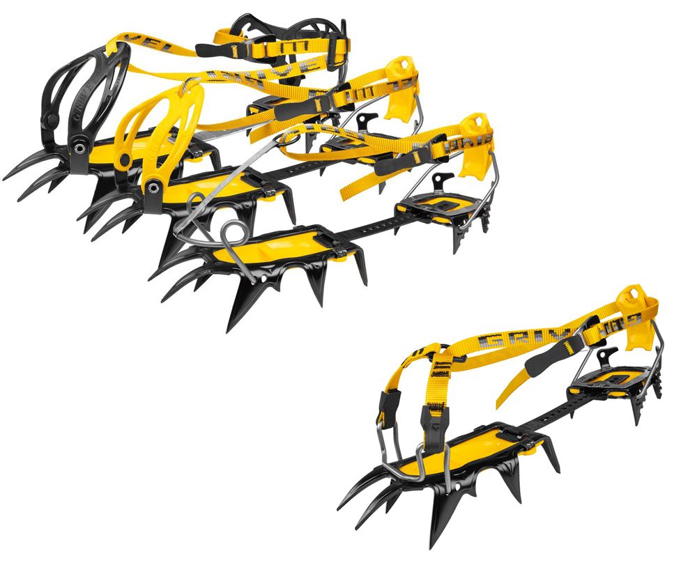 Steigeisen G12 Cramp-O-Matic Evo Steigeisenverwendung - Eisklettern Zackenanzahl - 12 Zacken Steigeisengewicht - 901 - 1000 g Bindungsart - Hebel - Bügel