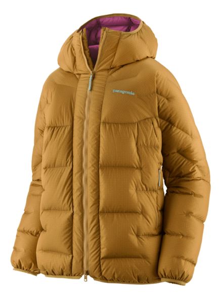 Damen Doppelt-Jacke mit Kapuze aus langlebiger Daune Patagonia