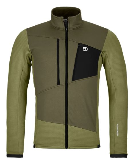 Ortovox Fleece Grid Jacket Men - Fleecejacke