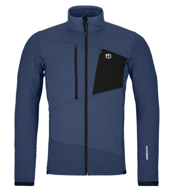 Ortovox Fleece Grid Jacket Men - Fleecejacke