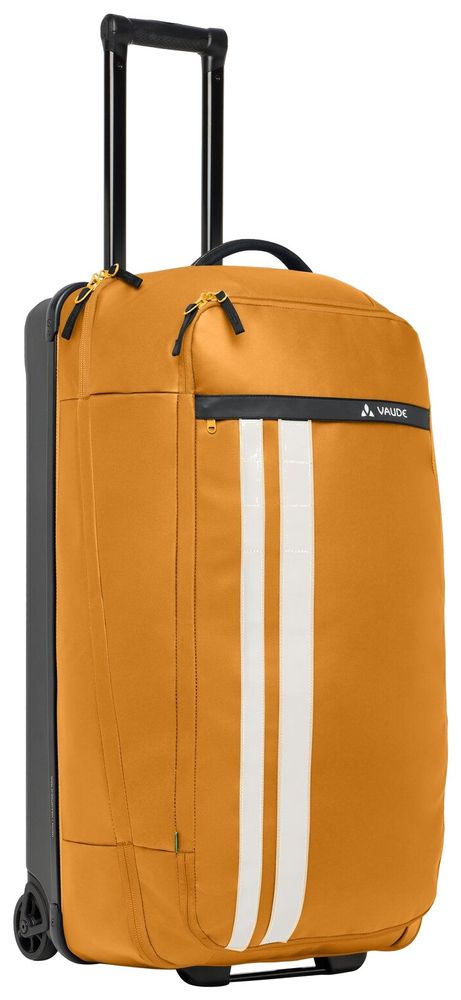 VAUDE Reisetasche Takutea 90 Liter, Reisetrolley, silt brown, Einheitsgröße