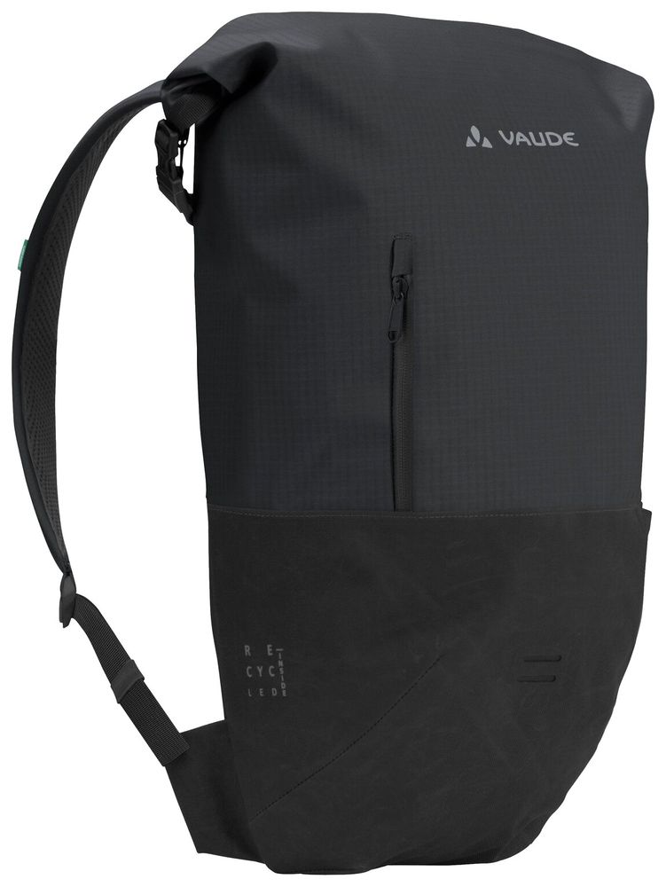 VAUDE Tagesrucksack Reißverschluss gepolstert schwarz