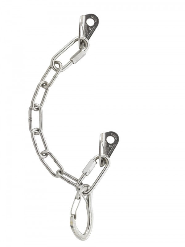 Austrialpin Kettenstand 2 Laschen 10mm Kette Ring Micro