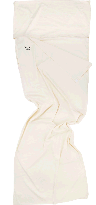 Schlafsack Cotton-Feel Liner Silverized Schlafsackzipper - Kein Zipper Schlafsackverwendung - Sommer Schlafsacklänge - 221 bis 230 cm Schlafsackfarbe - Weiß
