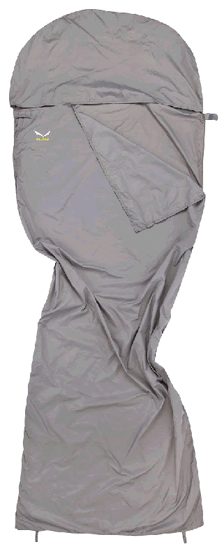 Schlafsack Microfibre Liner Silverized Schlafsackzipper - Kein Zipper Schlafsackverwendung - Hütte Schlafsacklänge - 221 bis 230 cm Schlafsackfarbe - Grau