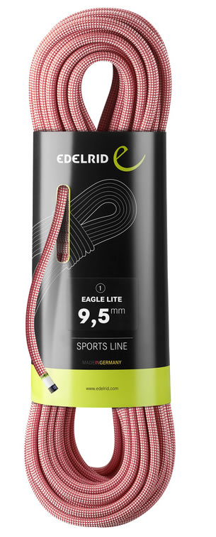 Eagle Lite Dynamikseil 95mm 50m Rot Klettern Bergsteigen Leicht Kompakt