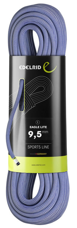 Dynamisches Kletterseil Eagle Lite 95mm 50M Polar 065 Leicht Kompakt