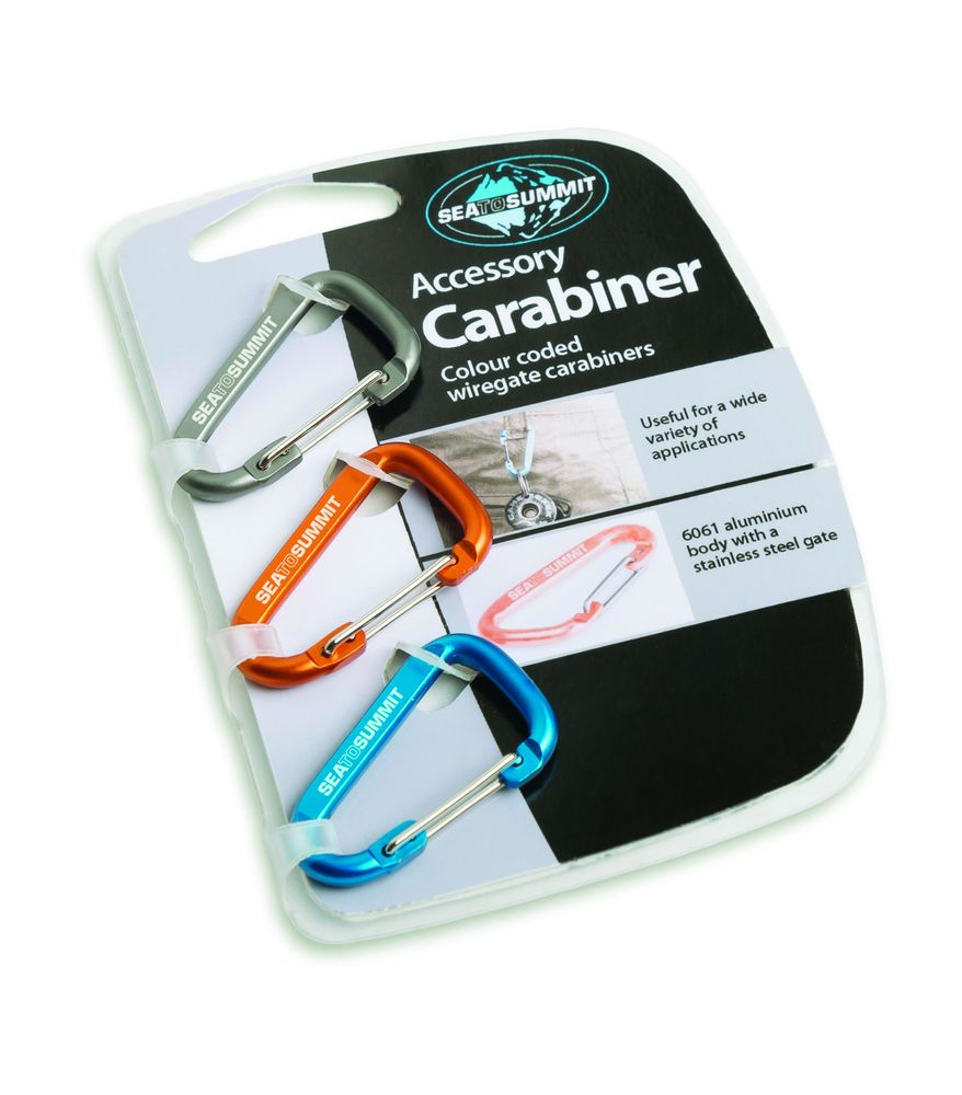 Sea to Summit Accessory Carabiner 3 Pack