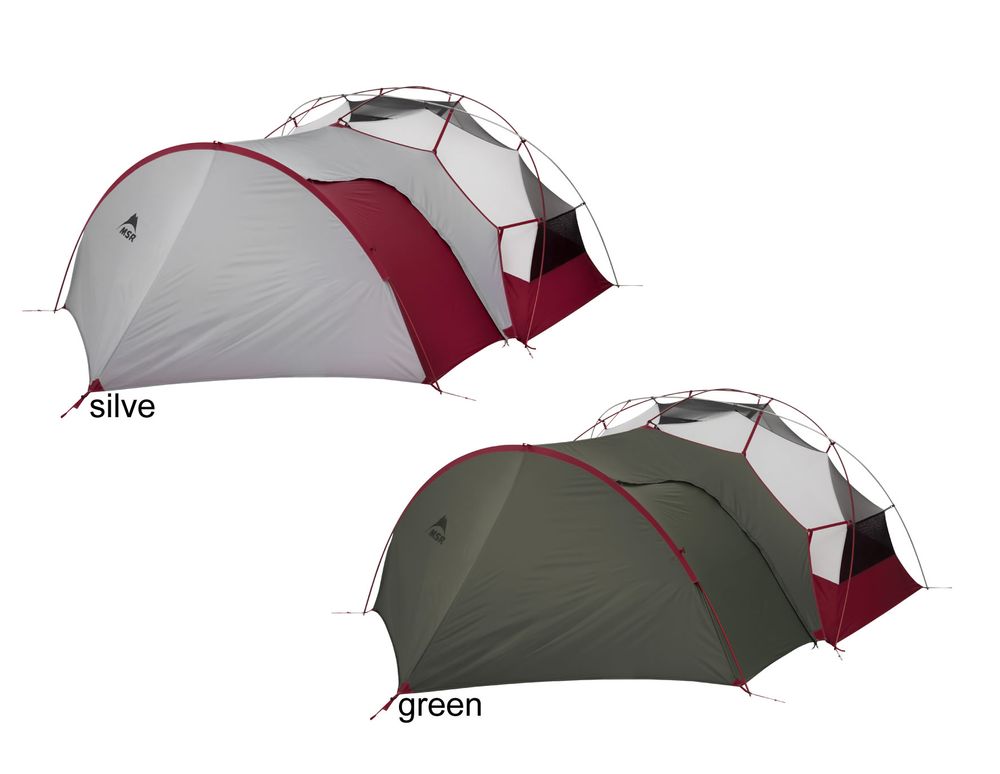 GearShed Green V2 (compatible Elixir & Hubba NX) - Vorzelt Green One Size