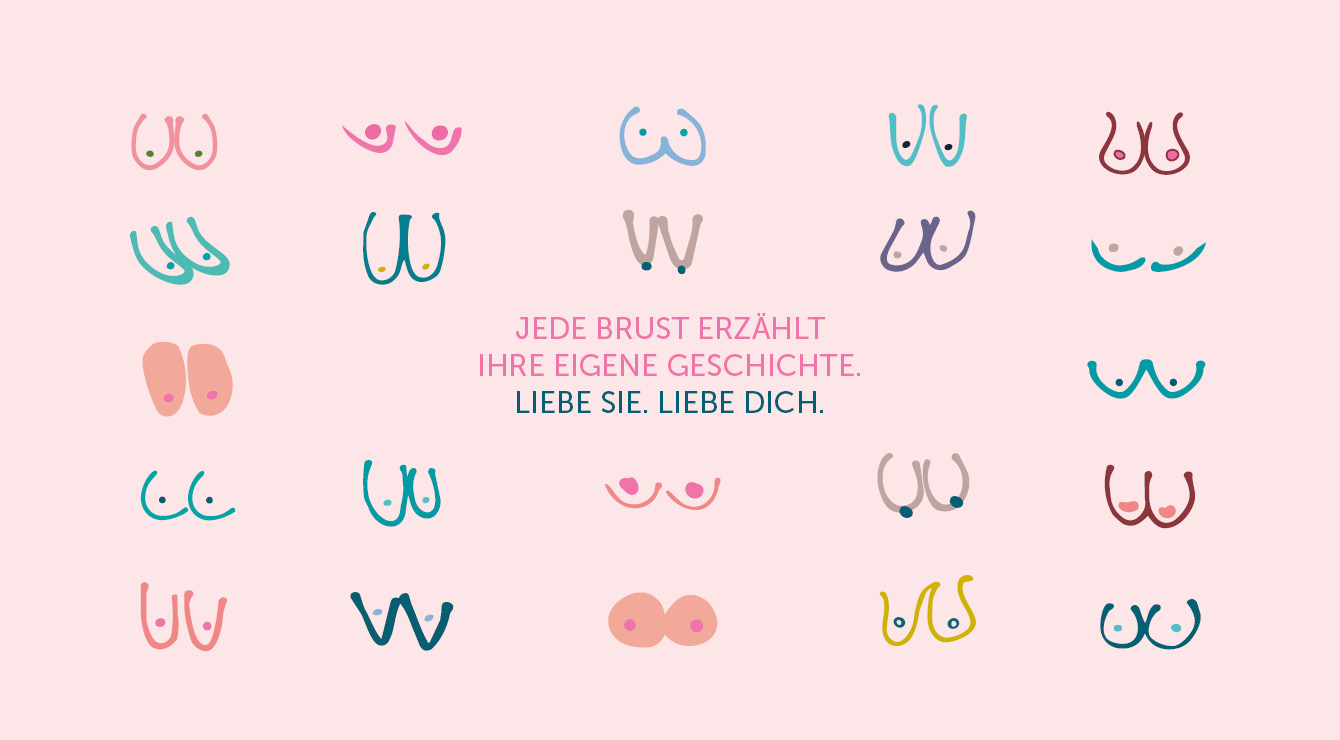Pink Oktober – Jede Brust erzählt ihre eigene Geschichte. Liebe sie. Liebe dich.