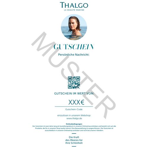 Wertgutschein THALGO 100 € 1