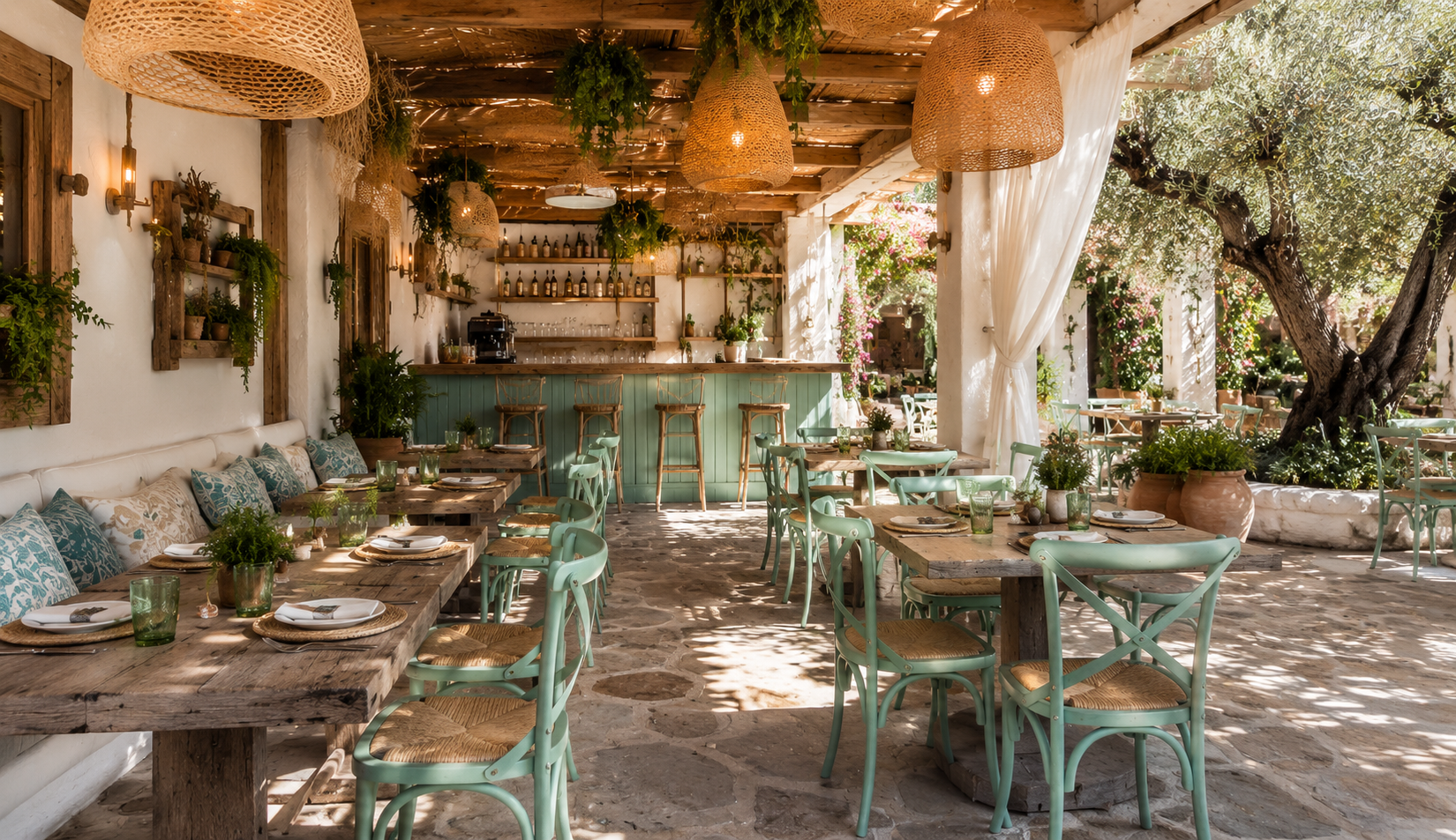 Luxus Enrichtung Gastronomie Gastro Casa Padrino Interior Made in Italy