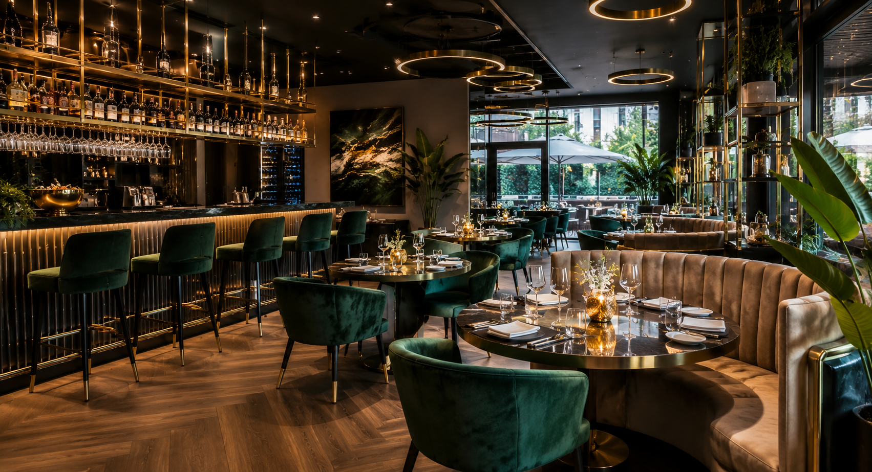 Luxus Gastronomie Möbel - Hotel Bar Einrichtung von Casa Padrino