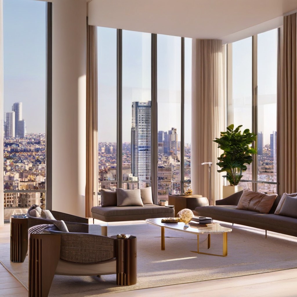 Kronleuchter Köln: Luxus Kronleuchter im Rheinauhafen Penthouse von Casa Padrino