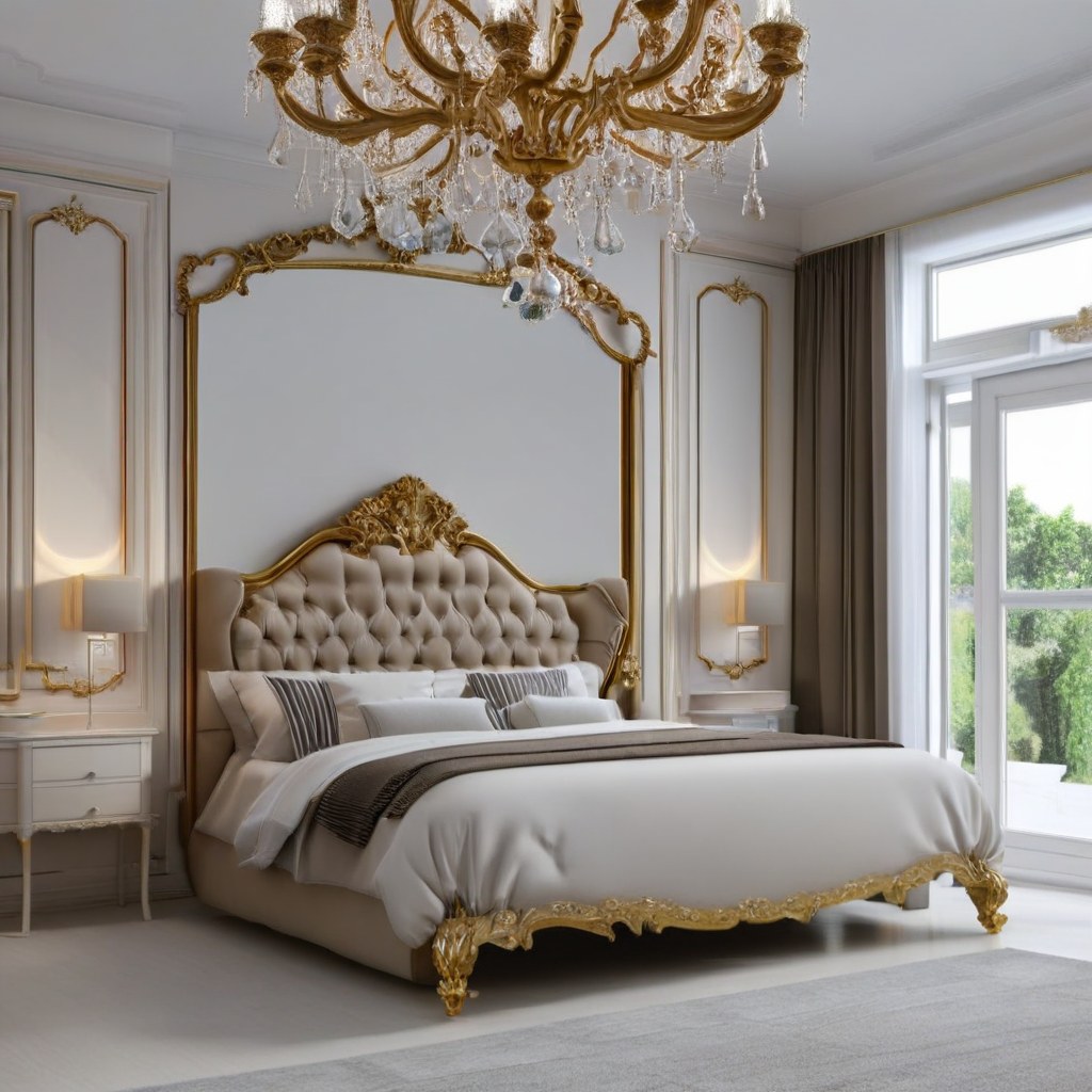 Kronleuchter Leipzig: Barock Kronleuchter im Wohnzimmer von Casa Padrino