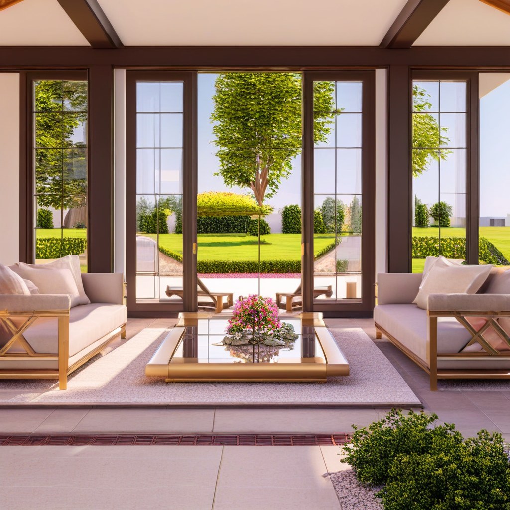 Luxus Gartenhaus mit großen Glaswänden als lichtdurchfluteter Gartenpavillon von Casa Padrino