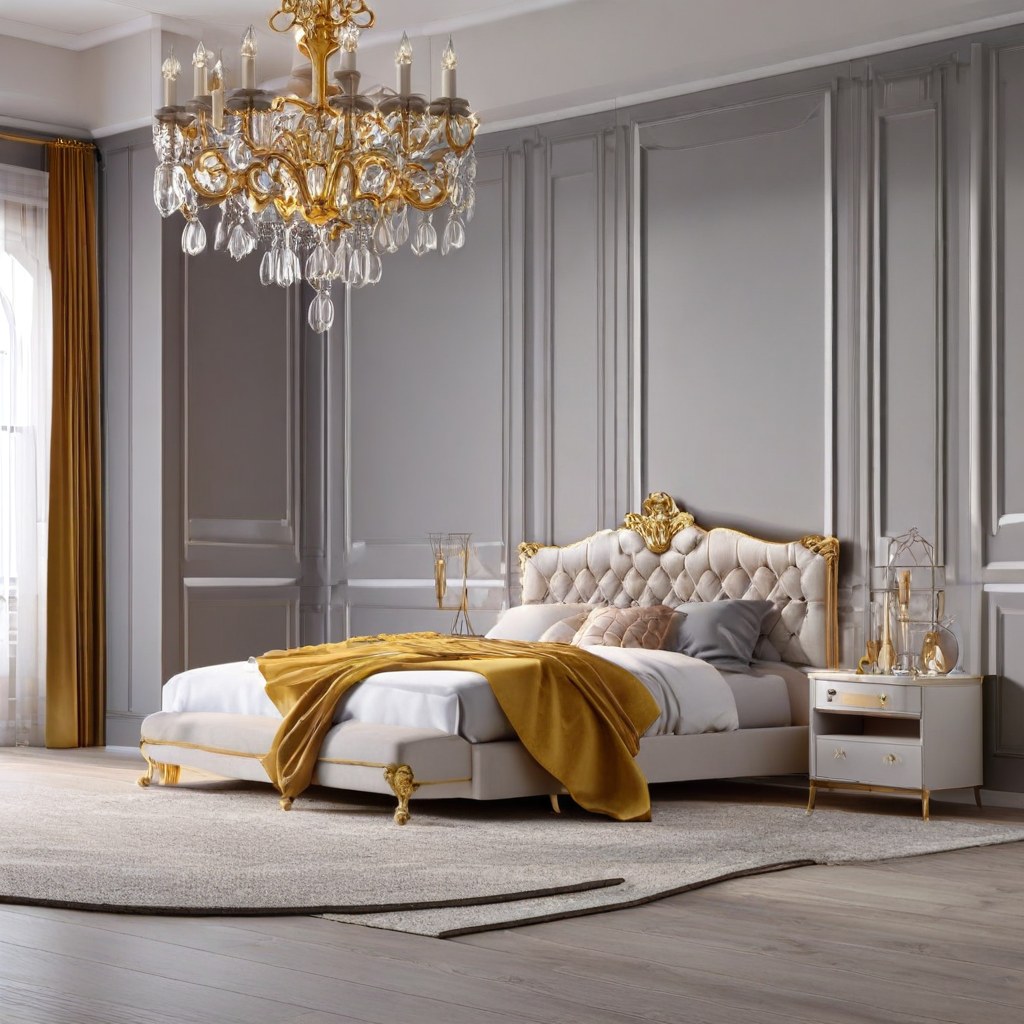 Luxusmöbel Aachen: Barock Schlafzimmer von Casa Padrino