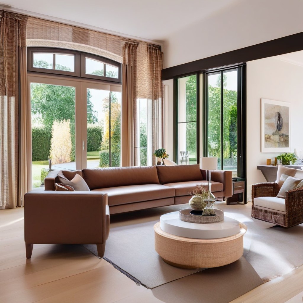Luxusmöbel Bad Homburg Penthouse Wohnbereich mit Designer Möbeln von Casa Padrino