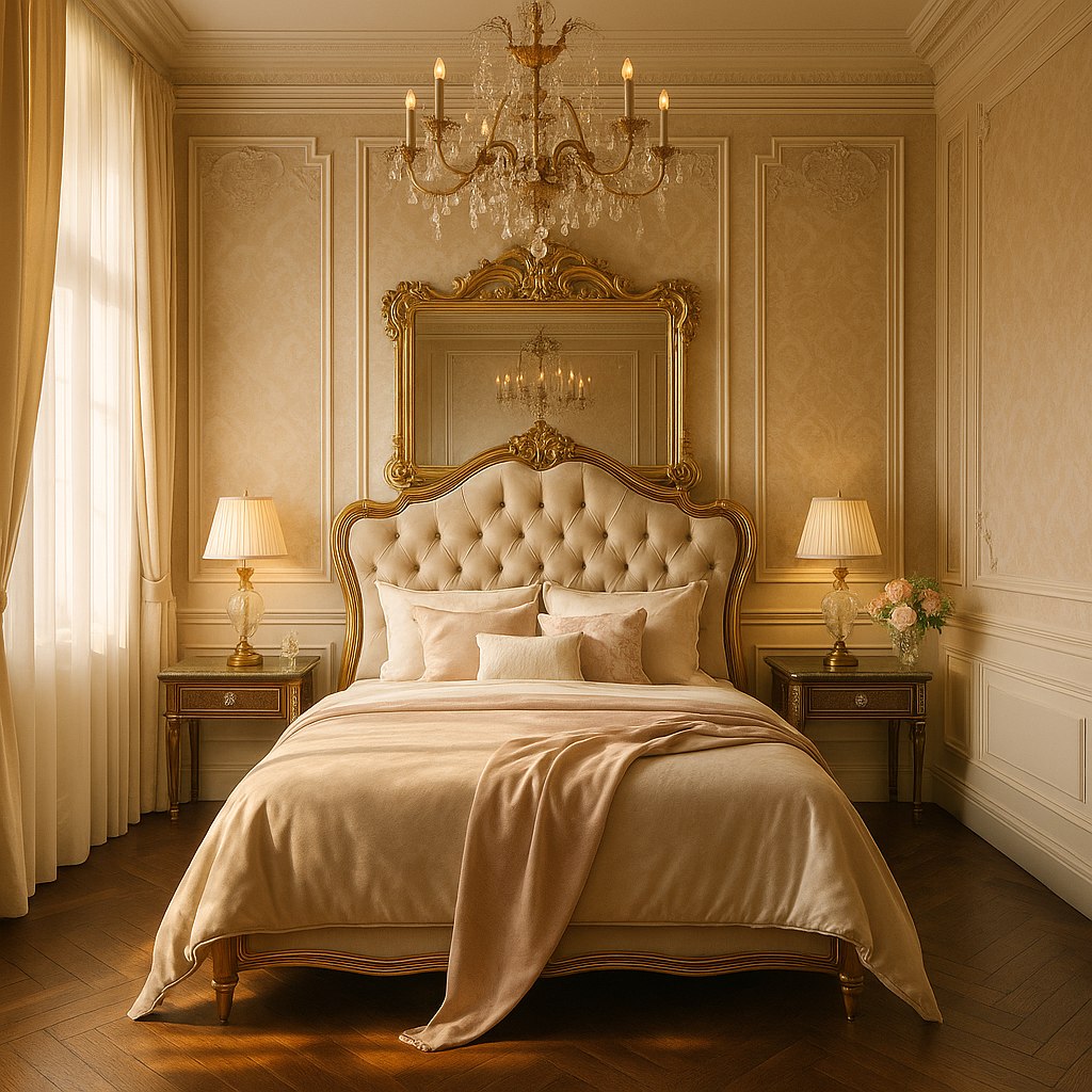 Luxusmöbel Bergisch Gladbach: Barock Schlafzimmer von Casa Padrino