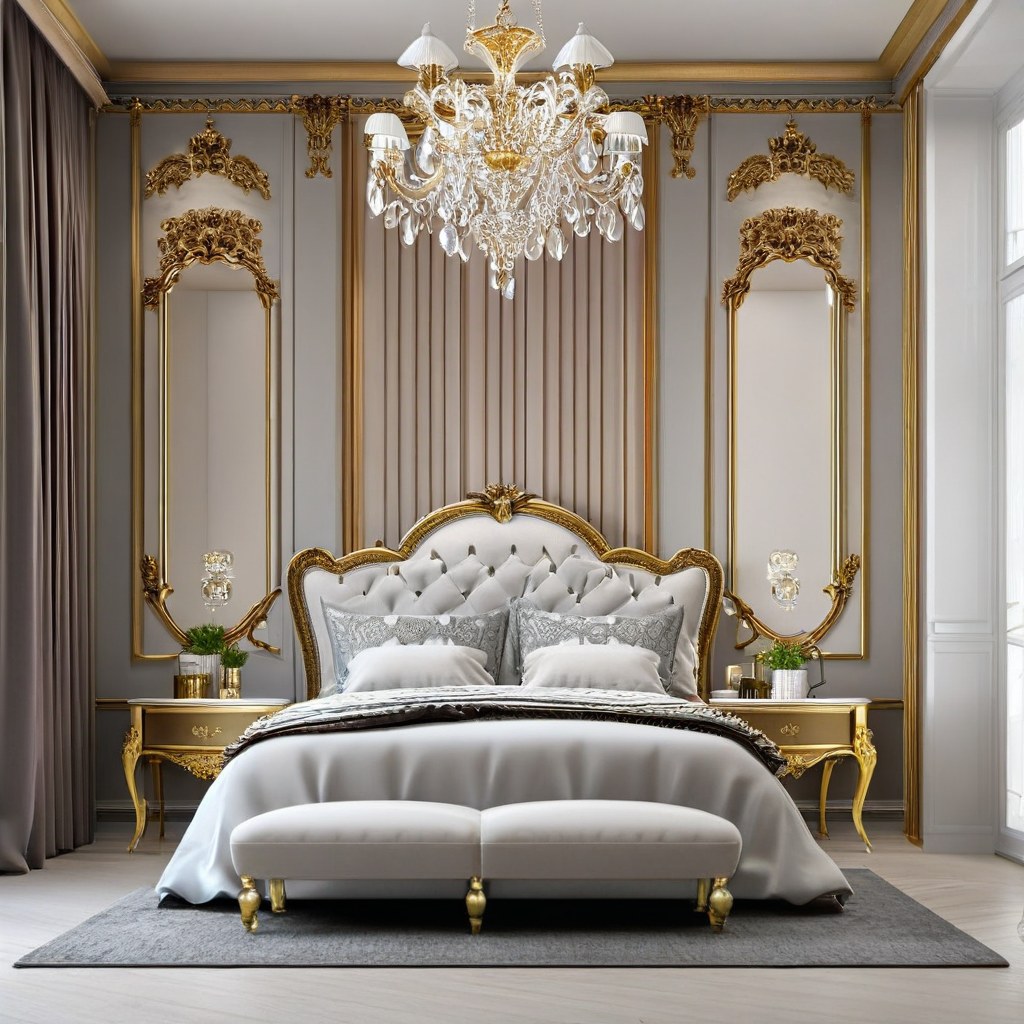 Luxusmöbel Bremen: Barock Schlafzimmer von Casa Padrino