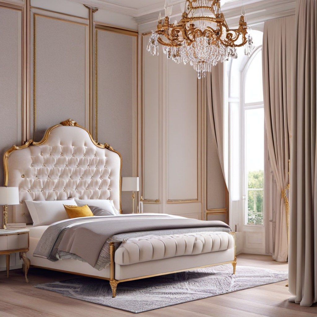 Luxusmöbel Dresden: Barock Schlafzimmer von Casa Padrino