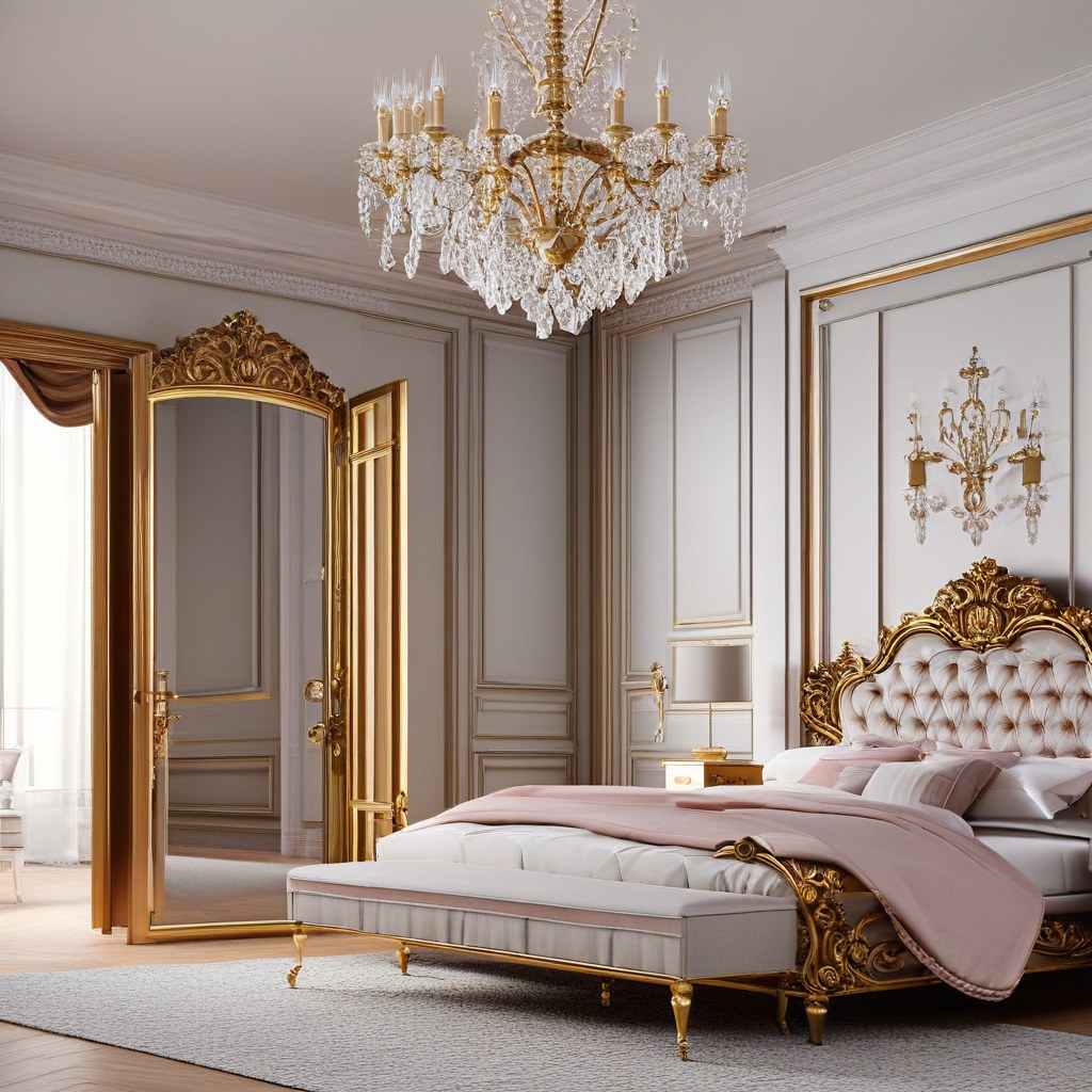 Luxusmöbel Duisburg: Barock Schlafzimmer von Casa Padrino