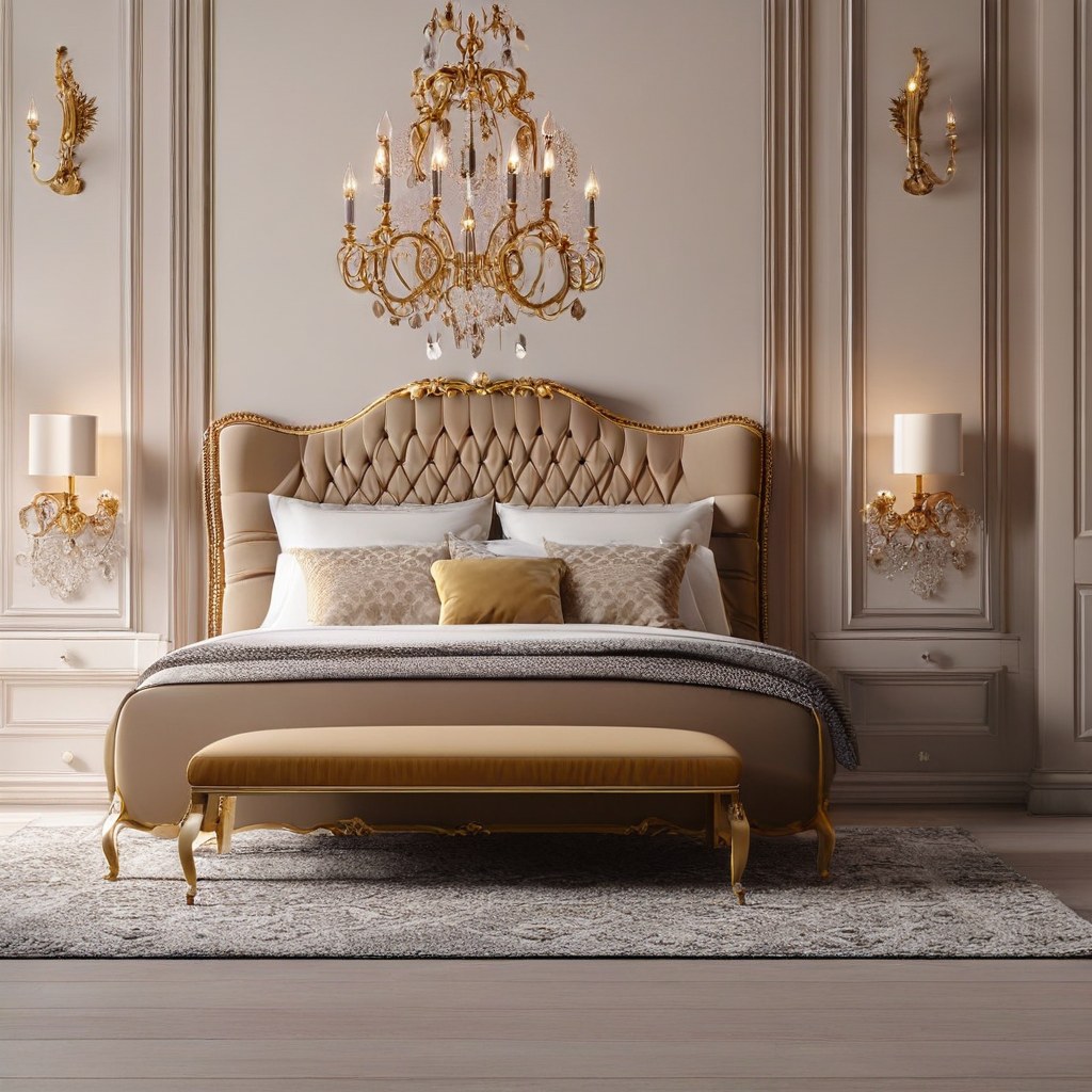 Luxusmöbel Gelsenkirchen: Barock Schlafzimmer von Casa Padrino