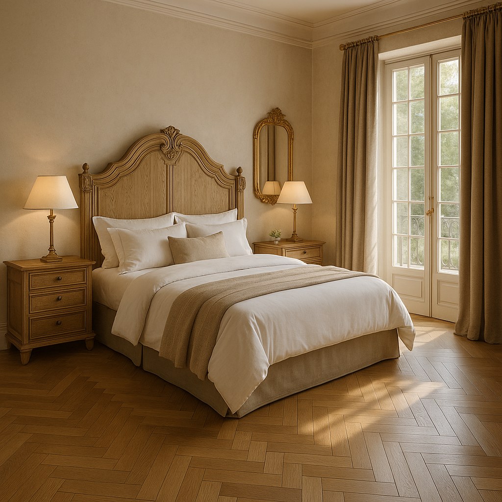 Luxusmöbel Grunewald Schlafzimmer in der Villenkolonie von Casa Padrino