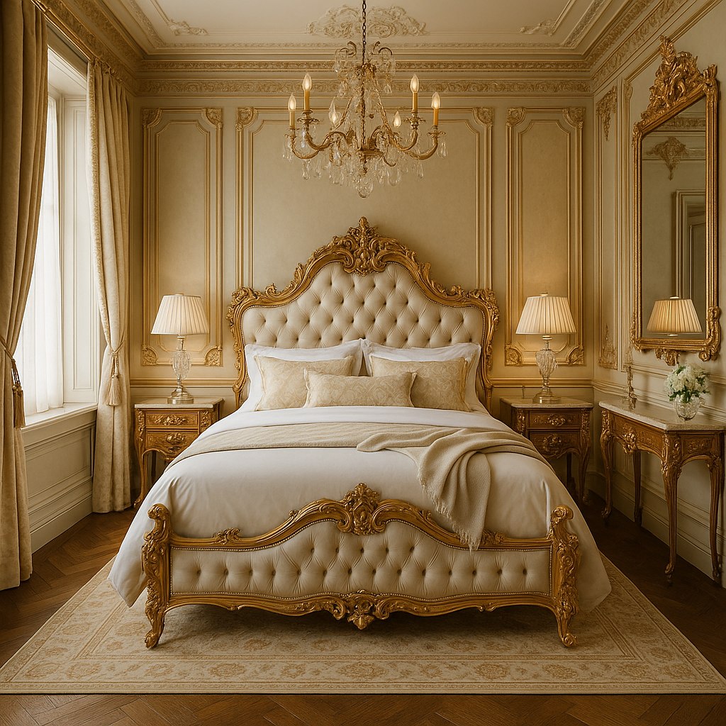 Luxusmöbel Iserlohn: Barock Schlafzimmer von Casa Padrino