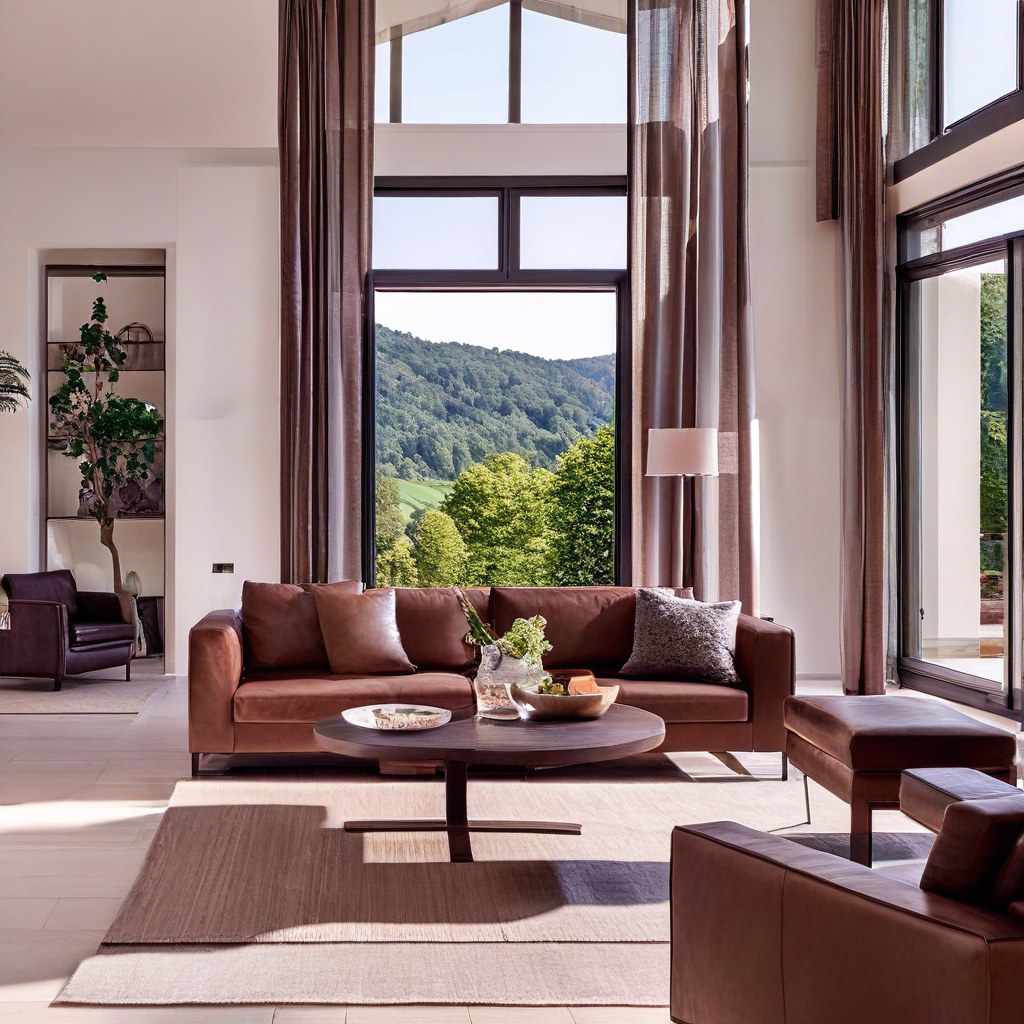 Luxusmöbel Königstein Penthouse Wohnbereich mit Designer Möbeln von Casa Padrino