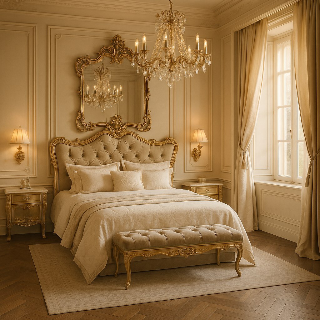 Luxusmöbel Krefeld: Barock Schlafzimmer von Casa Padrino