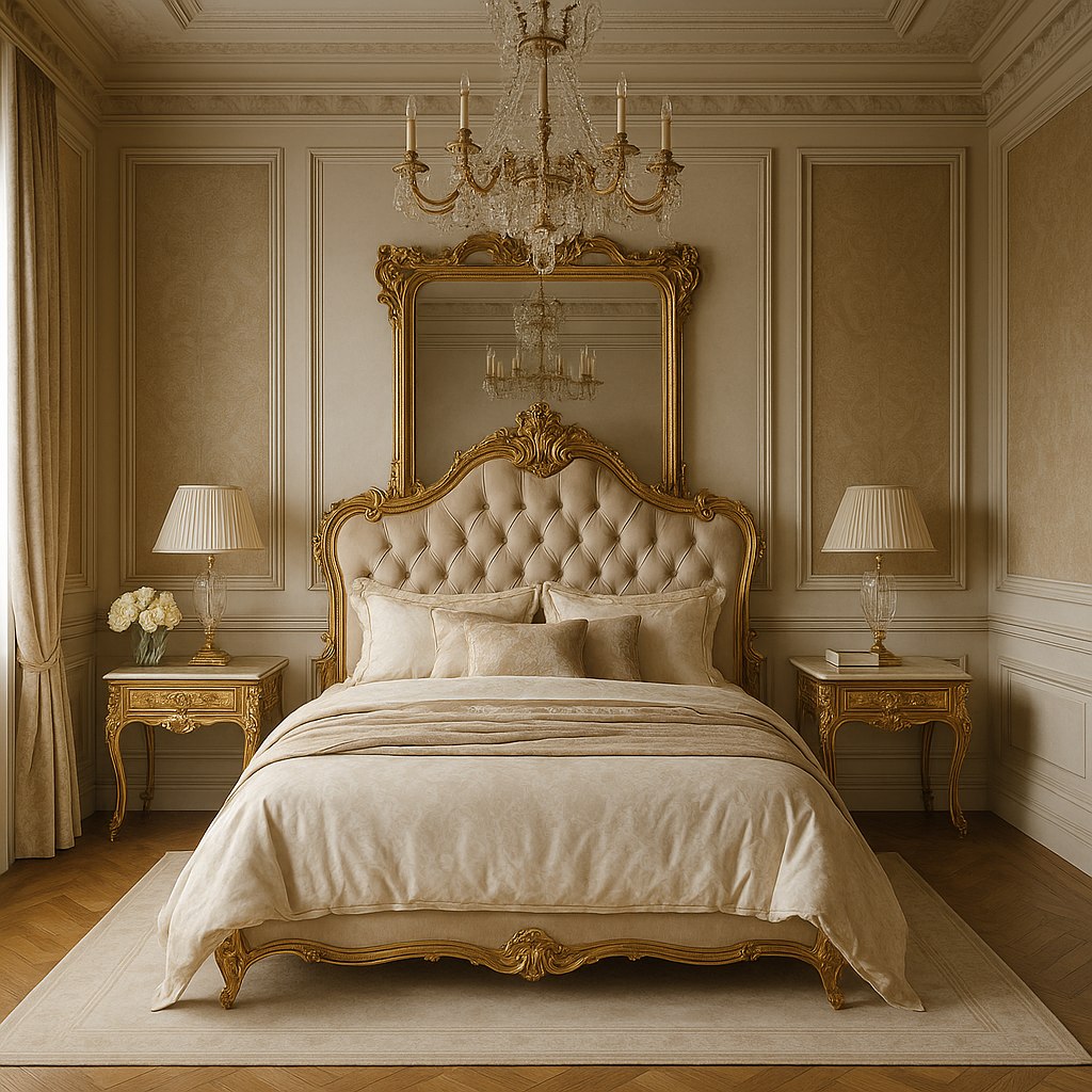 Luxusmöbel Mönchengladbach: Barock Schlafzimmer von Casa Padrino