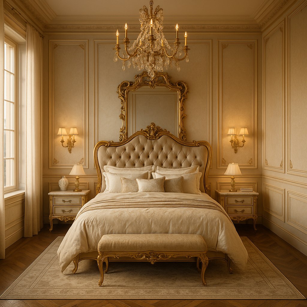 Luxusmöbel Moers: Barock Schlafzimmer von Casa Padrino