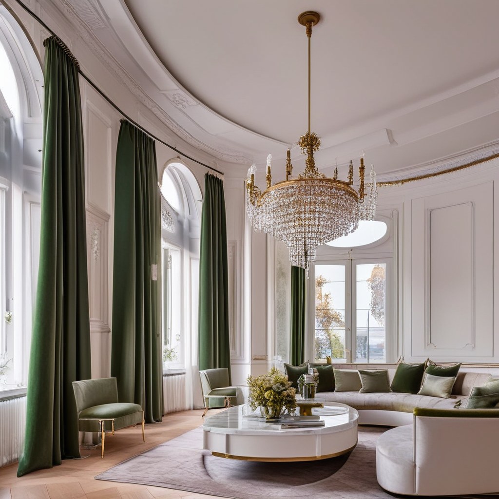 Luxusmöbel Nürnberg luxuriöses Wohnzimmer mit Samt Sofa von Casa Padrino